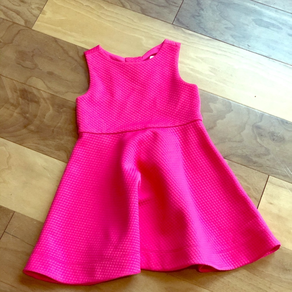 Girls textured party dress